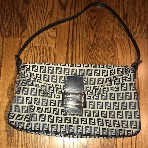 Authentic fendi baguette bag
